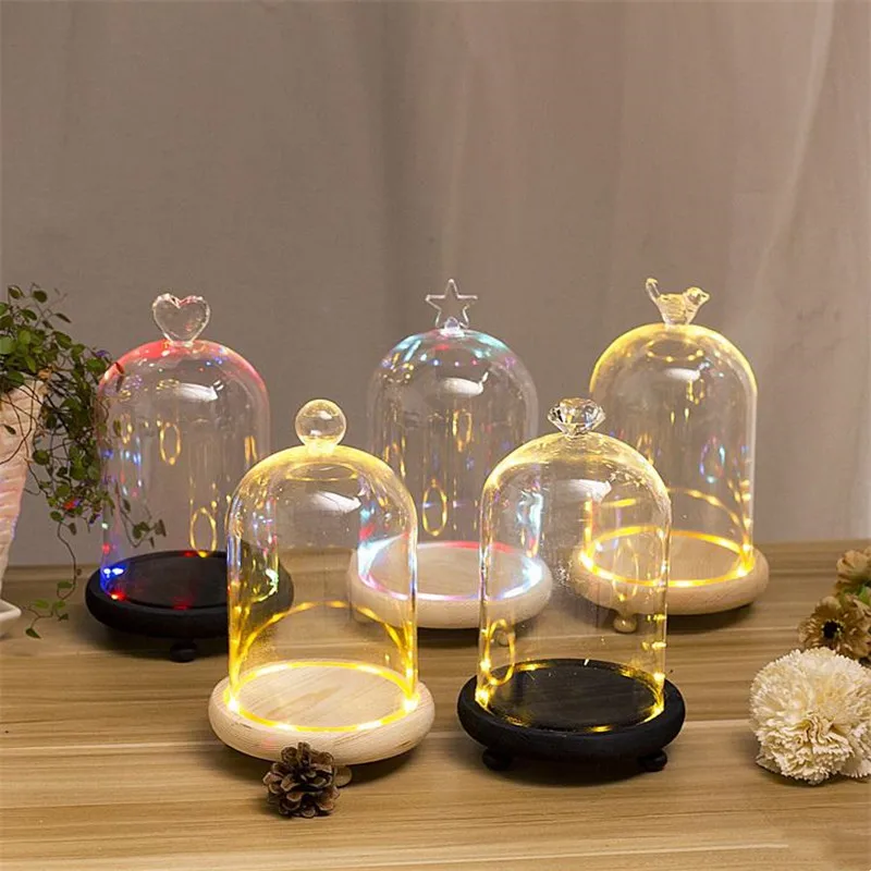 2 компл./упак. 9*11 см маленький размер красочная светящаяся бревенчатая основа