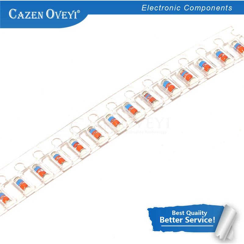 200 шт./лот ZMM 3V 3V3 3V9 4V7 5V1 7V5 8V2 10V 12V 15V 16V 18V 20V 24V LL34 SMD Диод Зенера пакет 1/2W 0 5 w чип Зенер