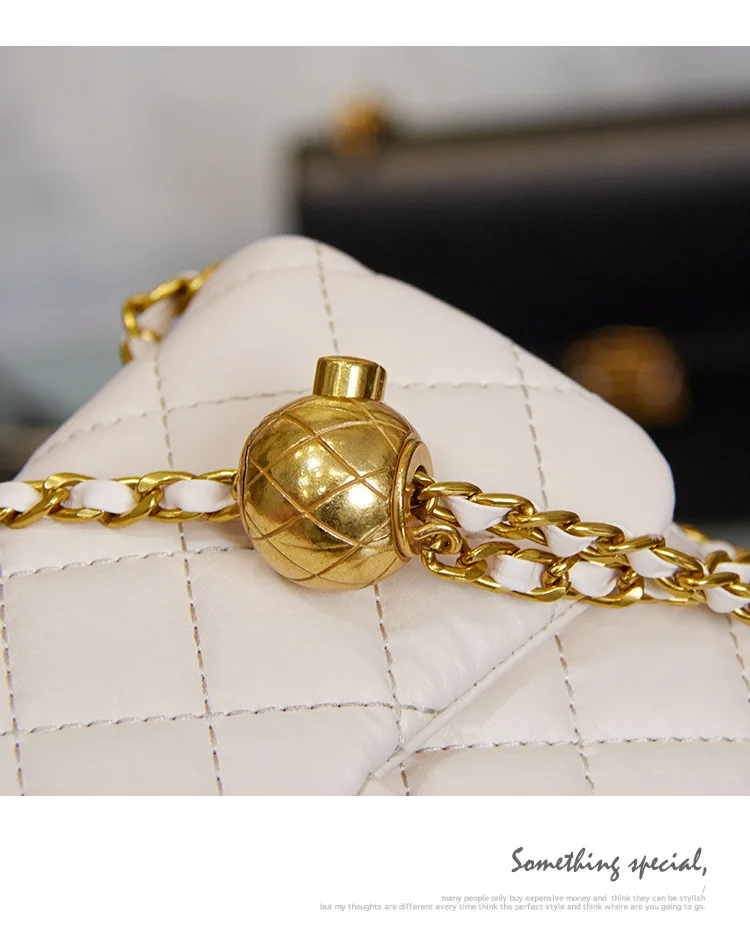 

2021 new red fashion diamond chain shoulder bag messenger bag handbag