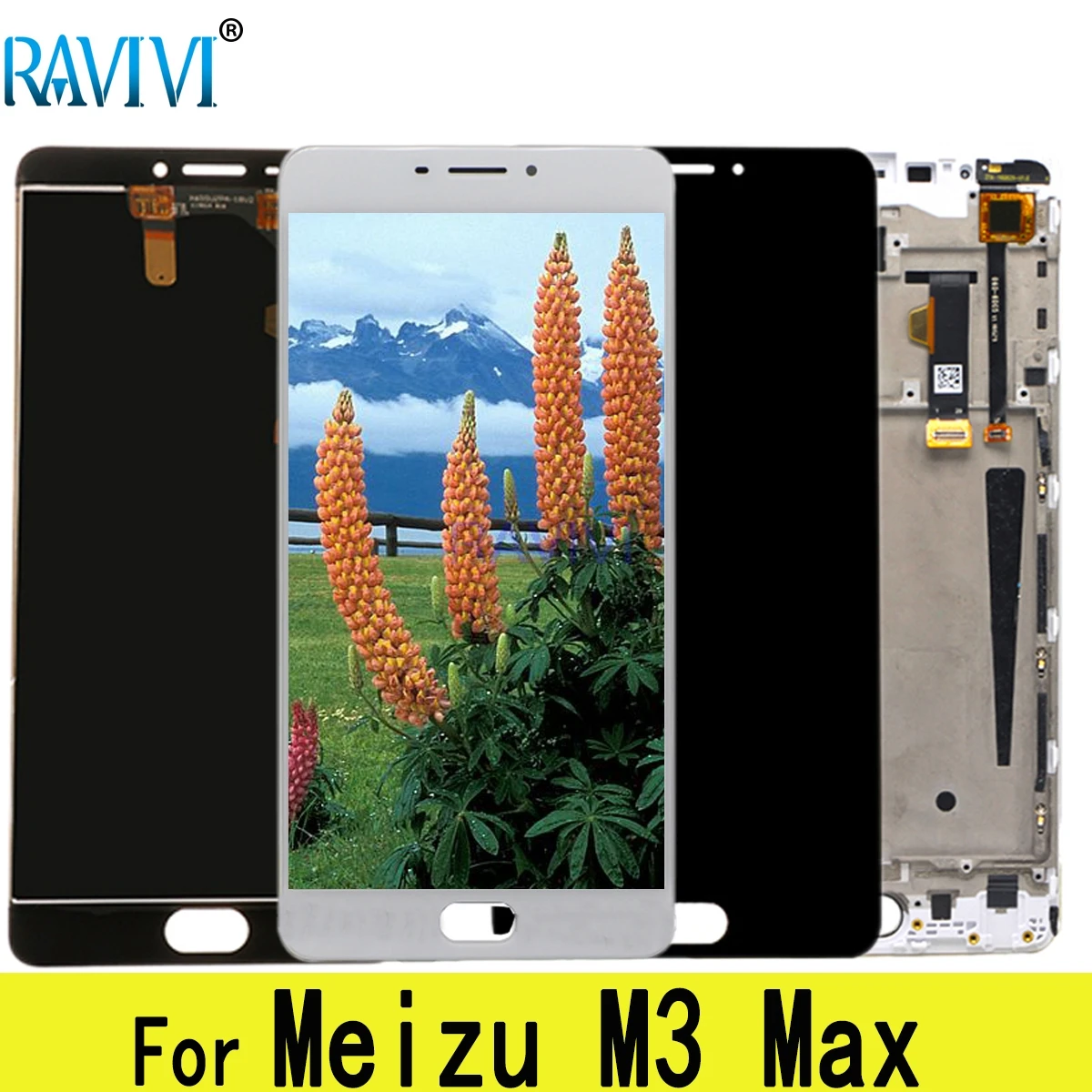 6 0 &quotМакс ЖК дисплей для MEIZU M3 MAX Дисплей S685H кодирующий преобразователь
