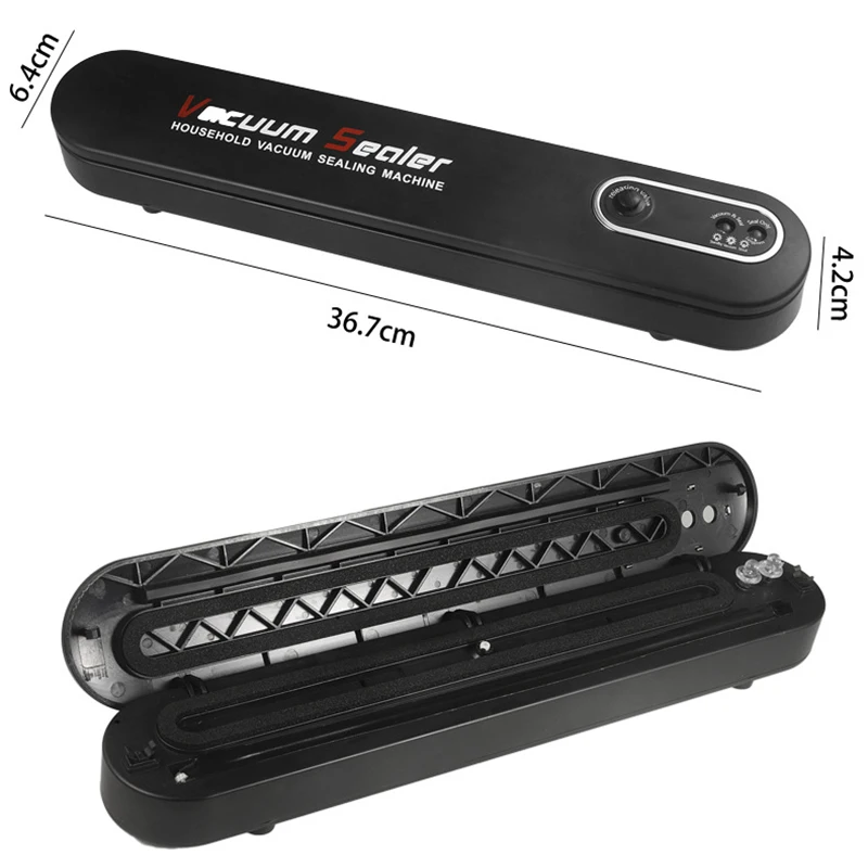 Электрический вакуумный упаковщик пищевых продуктов упаковочная машина для