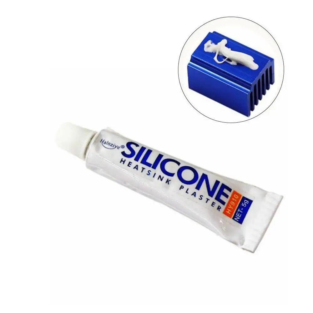 

HY910 5g Silicone Thermal Glue Adhesive Conductive Plaster Silicone Sink Heat GPU LED Paste E4A1
