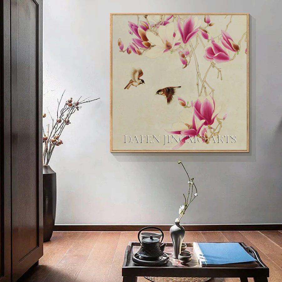 Картина на холсте в китайском стиле без рамки|framed painting|painting for living roomart print |