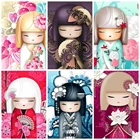 HUACAN 5D DIY Алмазная вышивка кукла мозаика Живопись горный хрусталь картина наклейки на стену