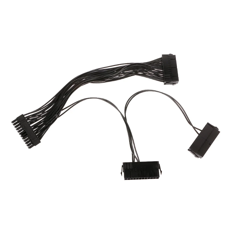 

24Pin 20+4Pin Triple PSU Power Supply Adapter Cable 18AWG Wire For Mining
