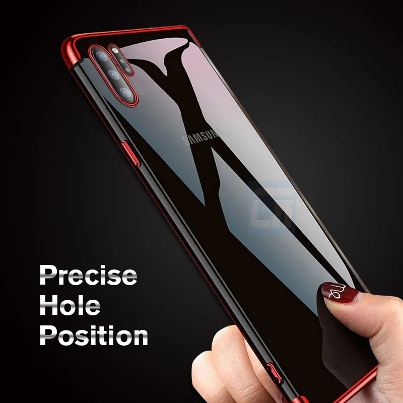 Роскошный Металлический силиконовый защитный чехол для телефона Samsung Galaxy Note 20 10 9