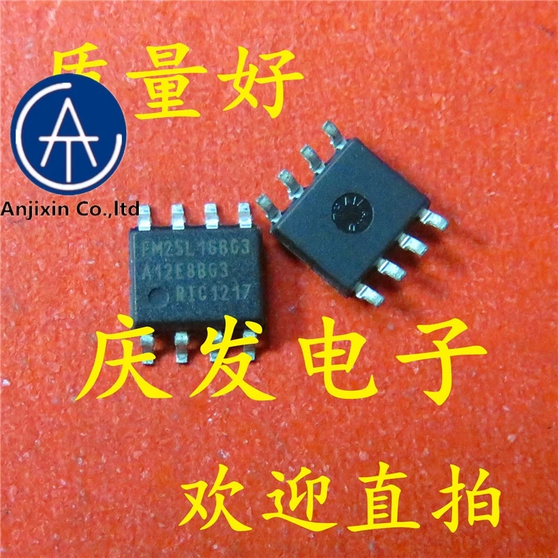

10pcs real orginal new in stock FM25L16BG3 FM25L16B-GTR SOP8 Memory