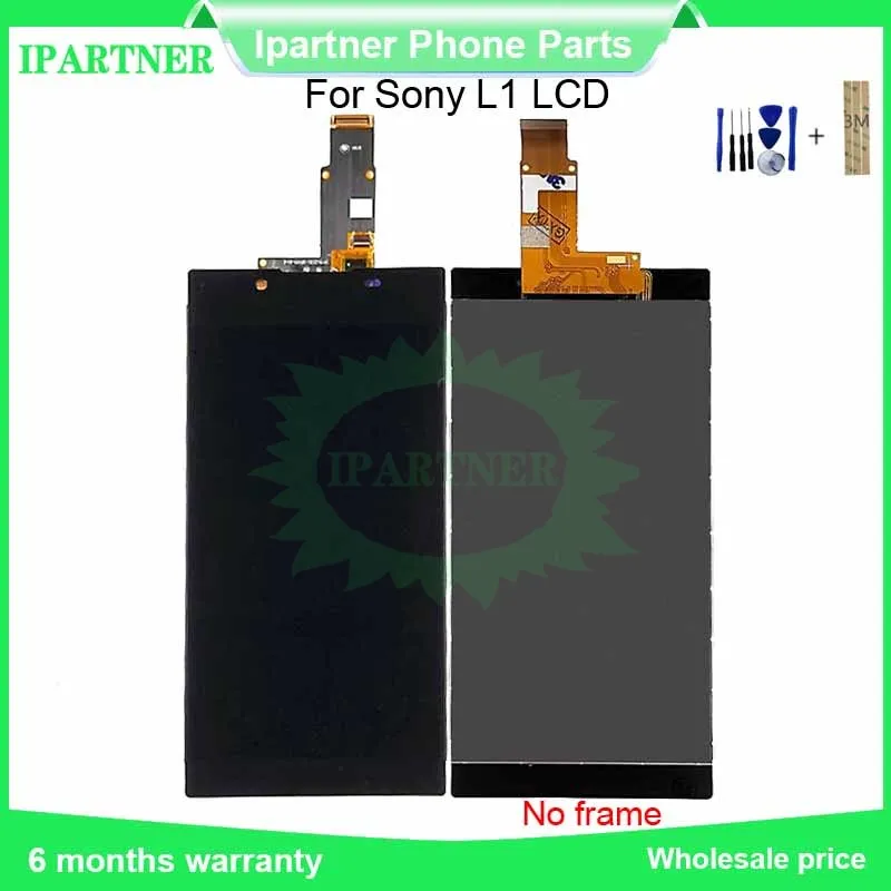 Для sony для Xperia L1 G3311 G3312 G3313 ЖК дисплей с сенсорным экраном дигитайзер сборка