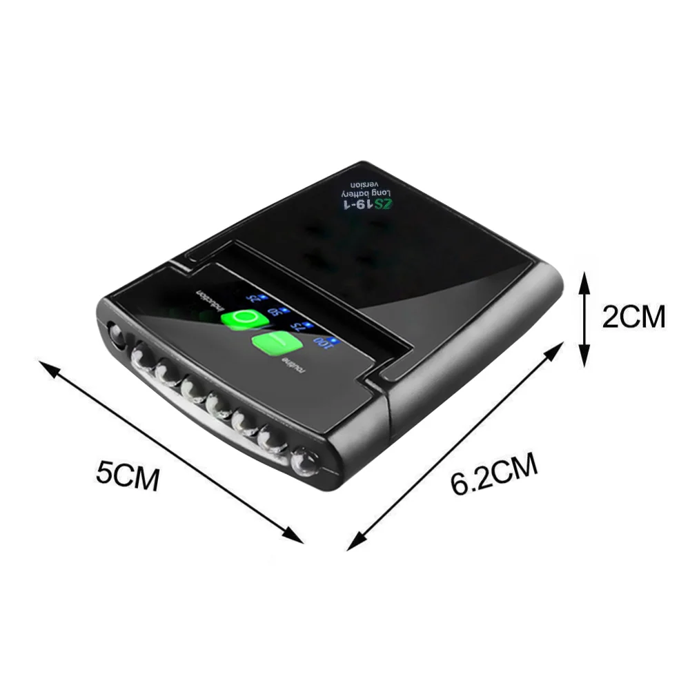 Новый USB-козырек от солнца светодиодный светильник с батареей 2 зажима