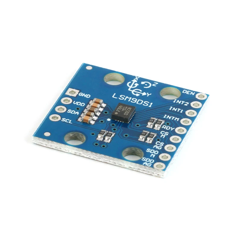 LSM9DS1 9DoF IMU Precision Accel Gyro Attitude Sensor SPI I2C для Arduino|Адаптеры AC/DC| |