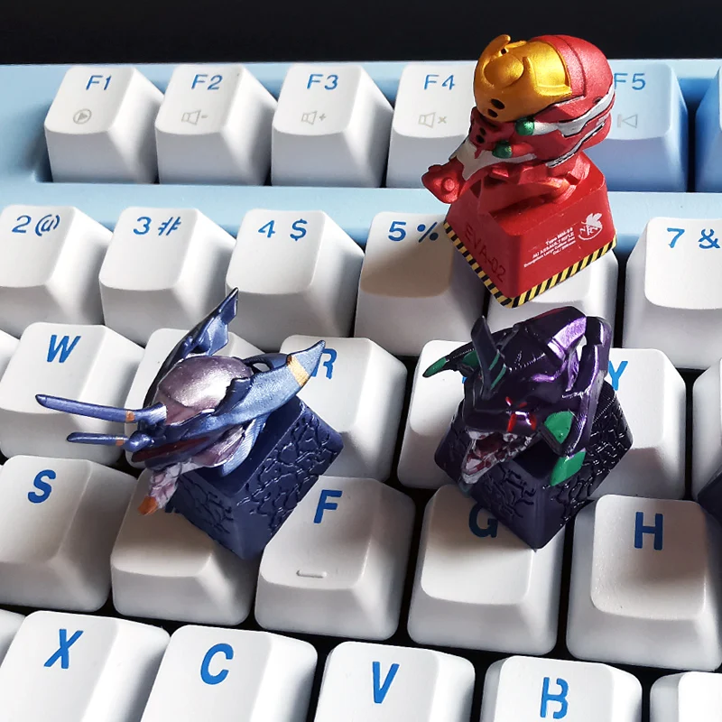 

Cute anime Keycaps Three-dimensional Personality Resin Keycap Homemade Mechanical Game Keyboard Key Caps for Cherry MX Switch