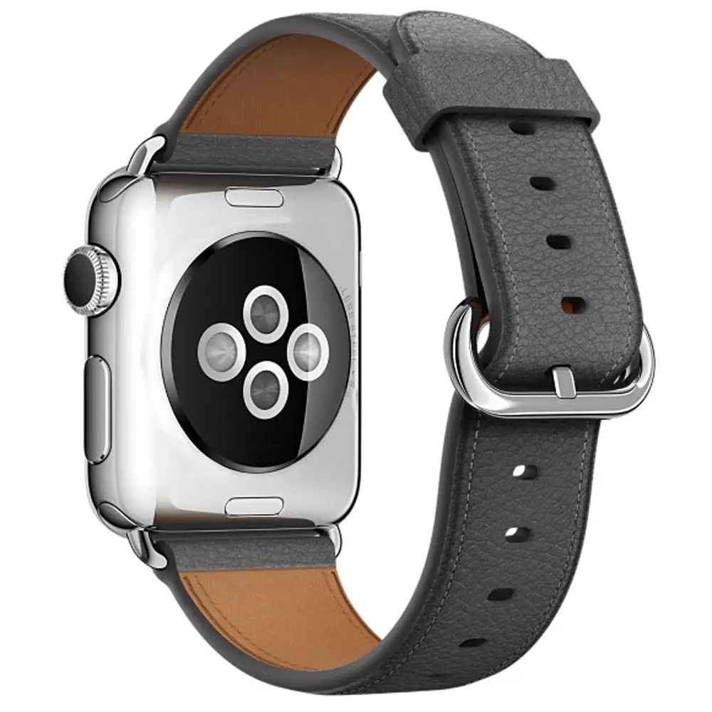 Ремешок из коровьей кожи для apple watch band 44 мм 40 спортивный браслет смарт часов iwatch