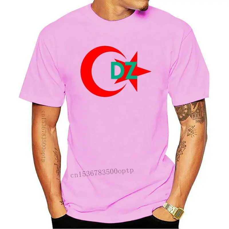 

algeria t shirt men Knitted cotton Euro Size S-3xl Standard Gift New Style summer Unique tshirt
