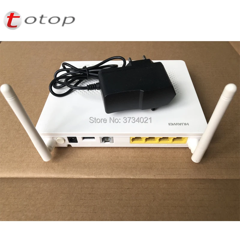Оригинальный Secondhand Huawei GPON ONU HG8546M б/у 99 Новый gpon ont модем 1GE + 3FE 1TEL USB wifi с адаптером