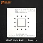 Трафарет для реболлинга BGA для iPhone, рифленый верхний слой, нижний слой, ЦП, IC, реболл, оловянный растительный тепловой шаблон, толщина 0,10 мм