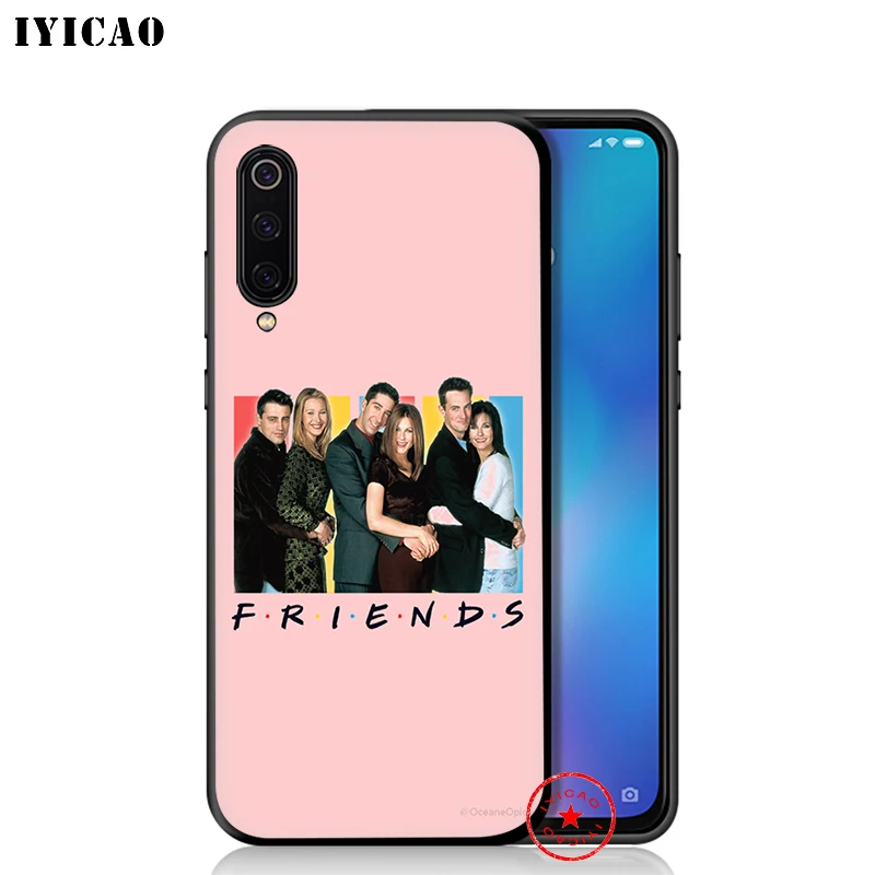 IYICAO друзей ТВ показывает мягкий чехол для Xiaomi mi A3 A2 A1 9T CC9E CC9 9 8 6 Se Lite F1 макс 3 5X 6X