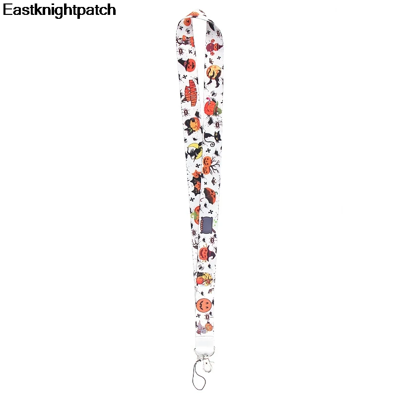 Хэллоуин шаблон Многофункциональный ремешок для мобильного телефона ключ в