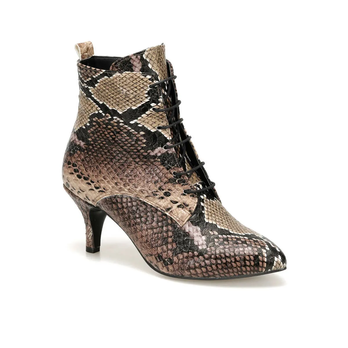 Женские ботинки из змеиной кожи FLO ITACHI07Z|Женские полусапожки| |