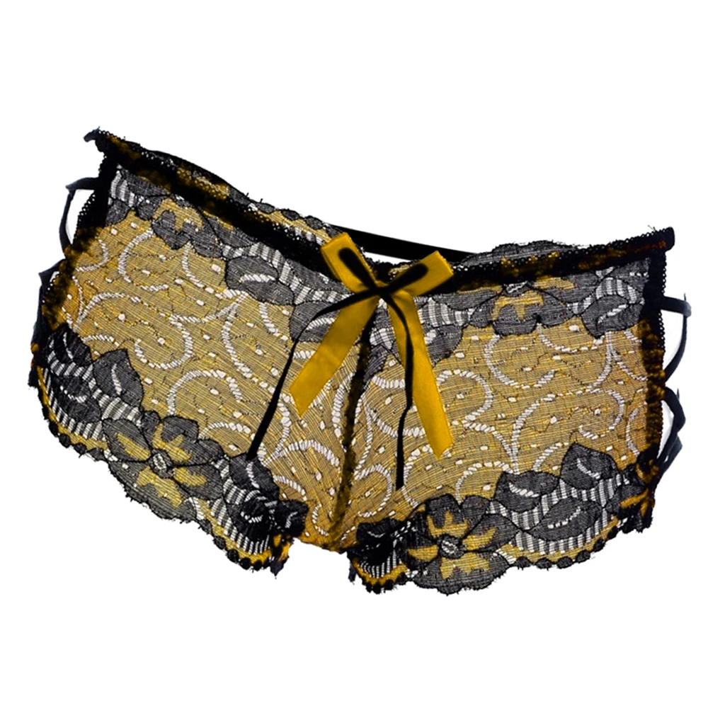 

Womens Ladies Sexy Lace Design Knickers Exotic Briefs Panties Boyshort Underwear