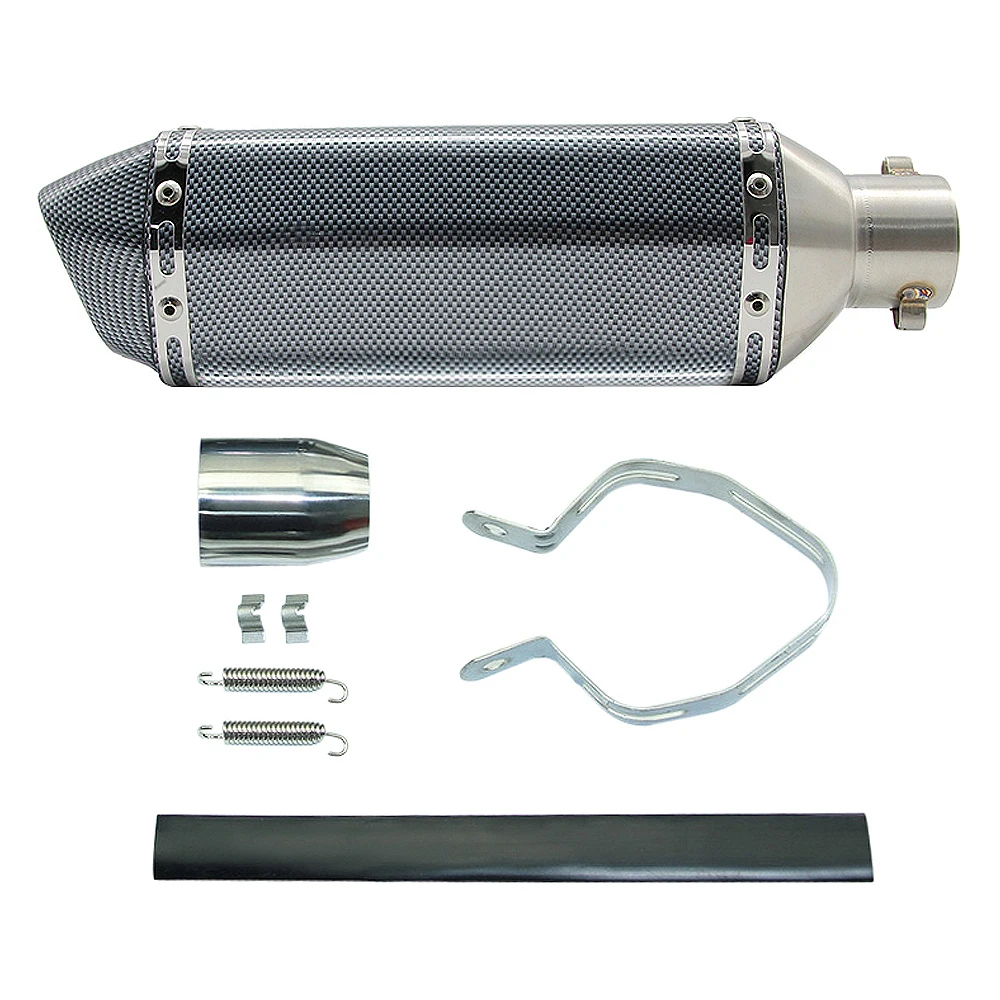 Мотоцикл модифицированный скутер Муфельная выхлопная труба с 51 мм интерфейсом