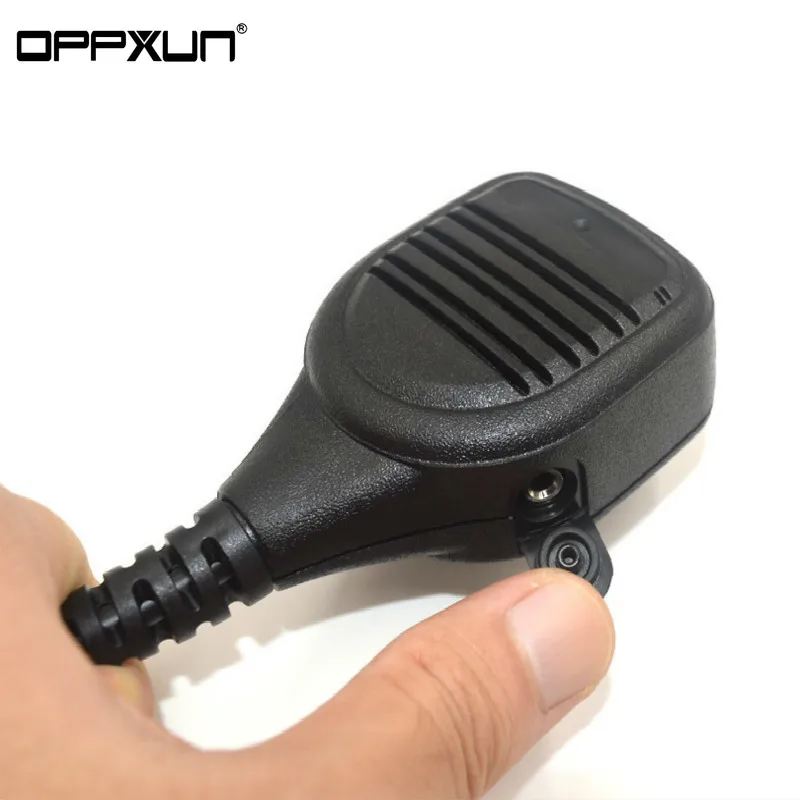 

OPPXUN Military shoulder-mounted handheld microphone microphone CB radio for Motorola DP4800 DP4801 Portable walkie-talkie