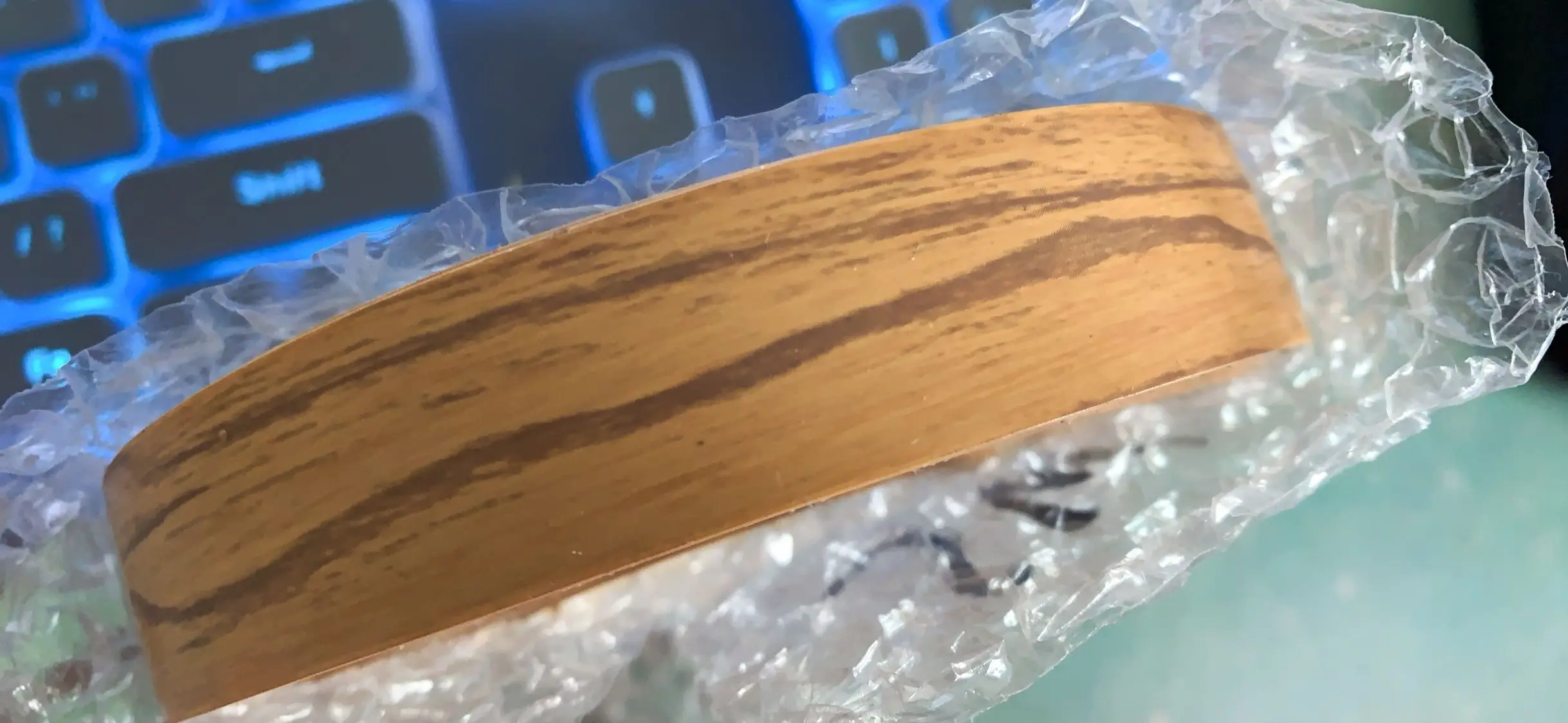 

Preglued Veneer Edging PVC Edge Banding Trimmer Wood Kitchen Wardrobe Board Edgeband Pink Odd