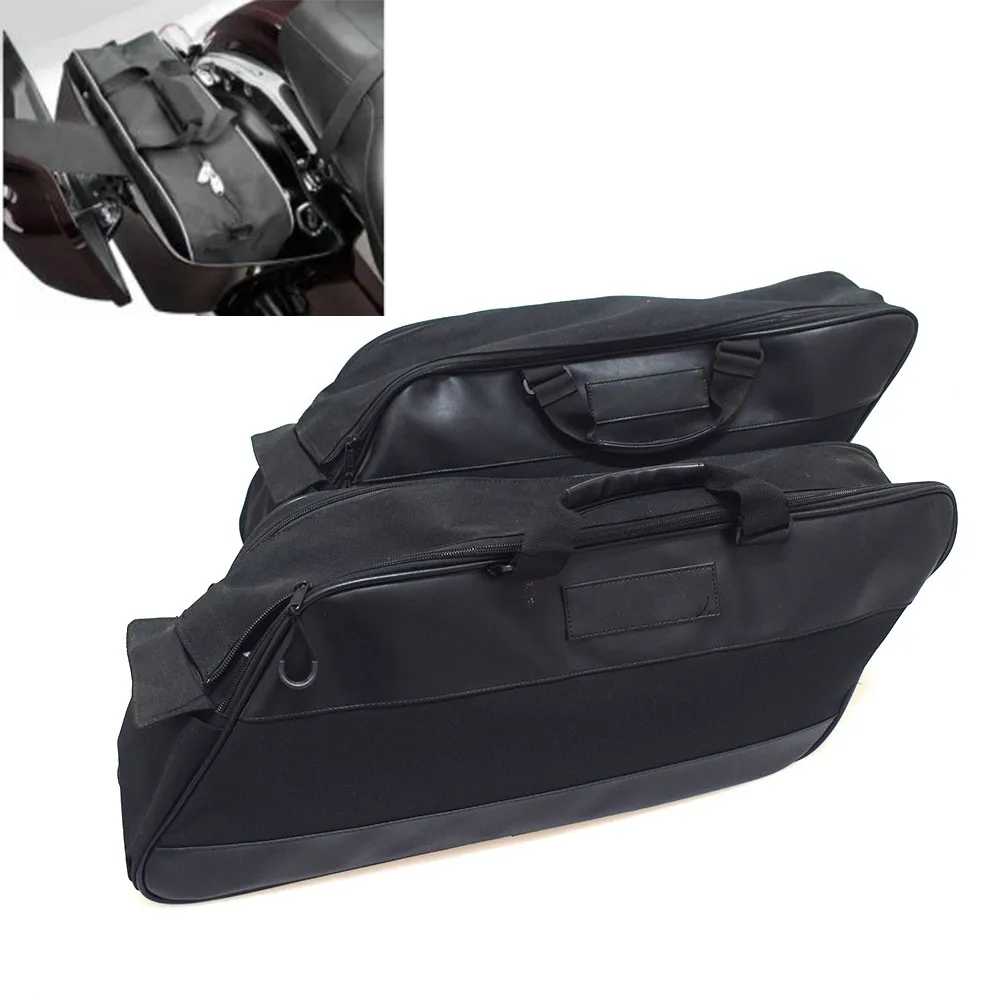 

Side box liner bag gliding waterproof lining kit For Harley Touring Road King Electra Street Glide 94-13