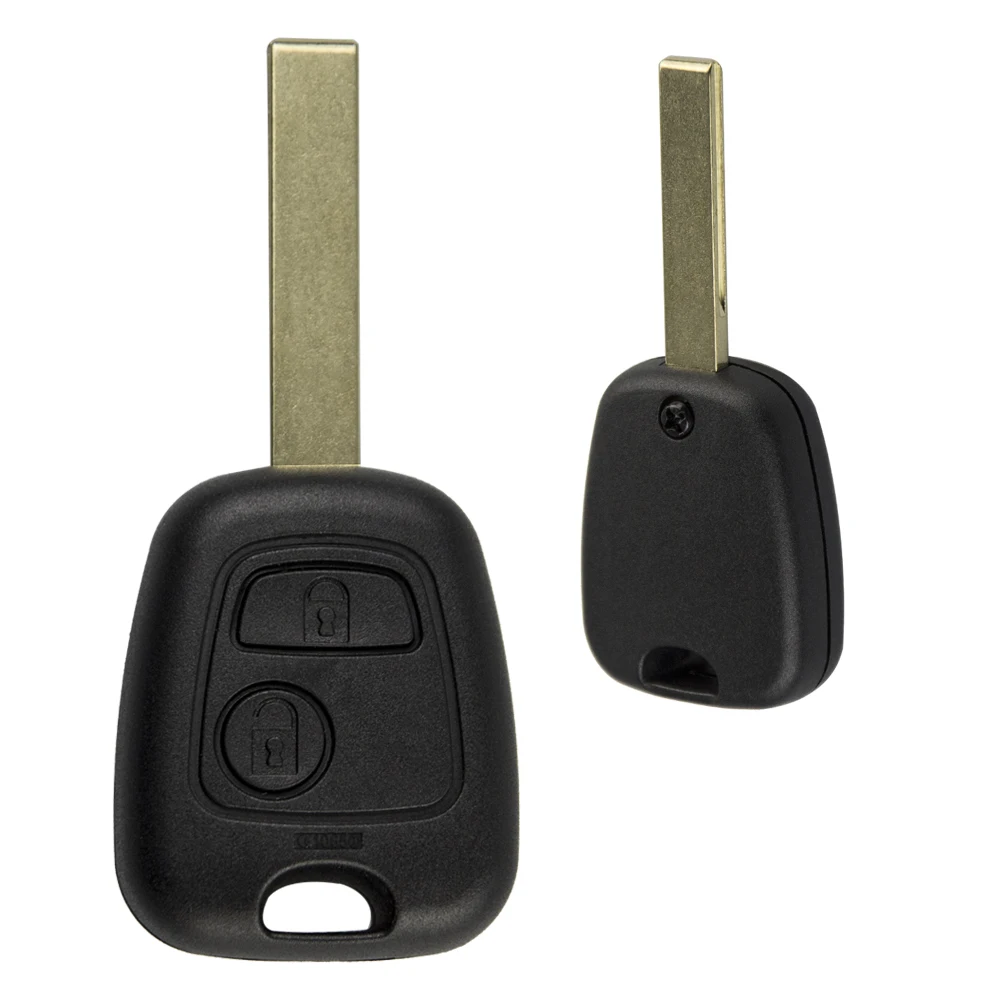OkeyTech 433 МГц ID46 чип 2 кнопки автомобильный сменный дистанционный ключ для Citroen C1 C3