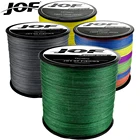 Фирменная рыболовная леска JOF, леска из полиэтилена 4x 8x 9x 12x, плавающая и полутонущая леска для морской и пресноводной рыбалки 300 м