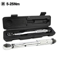 14 quick off torque wrench square drive 5 25nm two way precise ratchet wrench repair spanner key hand tools spanner