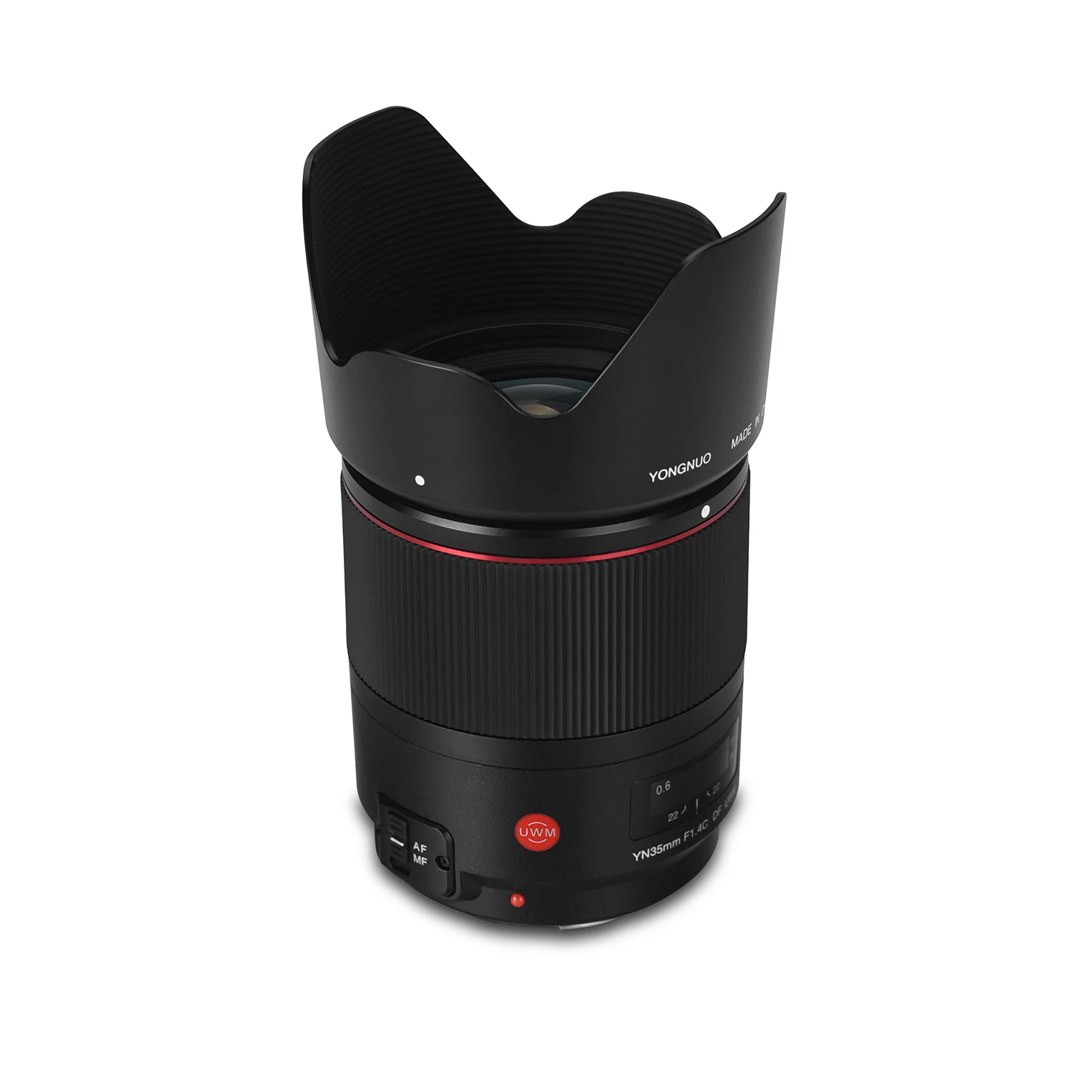 

YONGNUO YN35mm F1.4 Wide-Angle DF UWMWide Angle Prime Lens Auto/ Manual Focus for Canon DSLR Cameras 70D 80D 5D3 MARK II