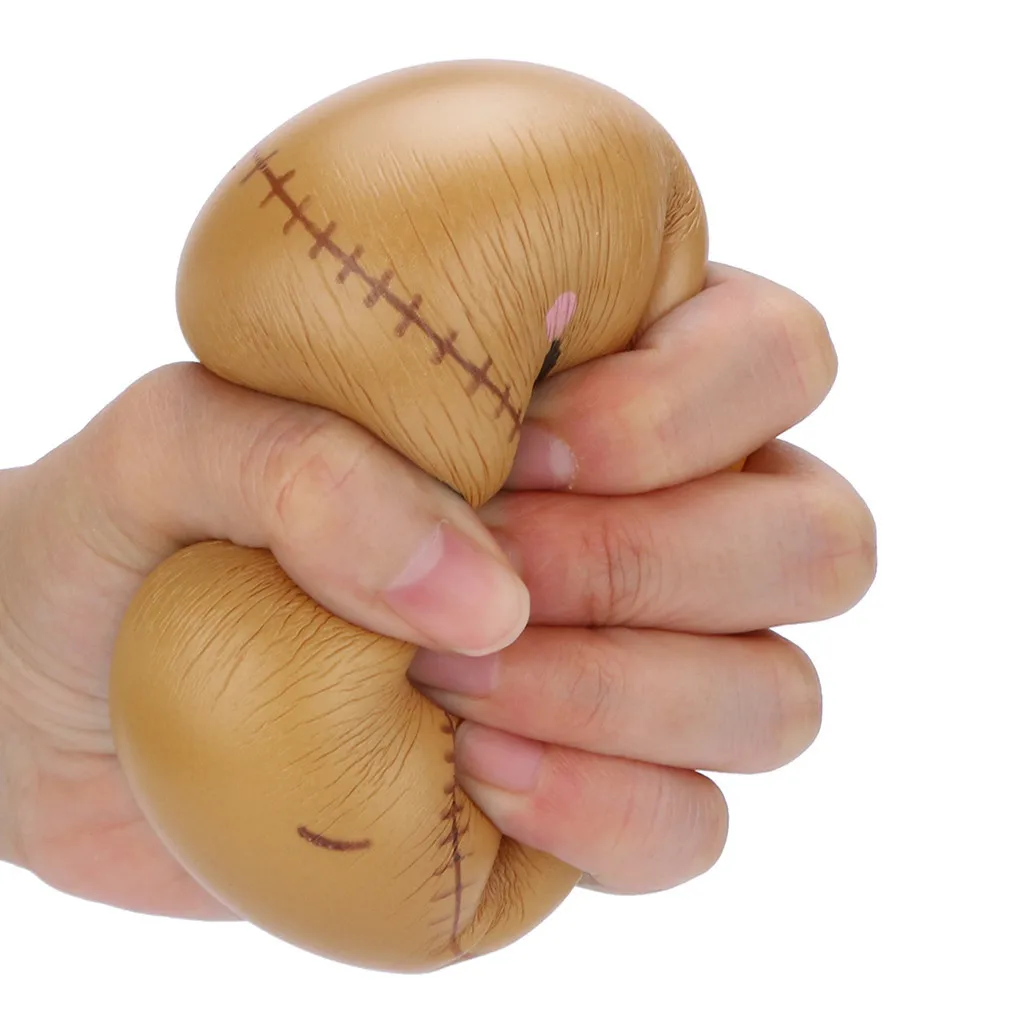 Антистресс хлеб детская игрушка давление мяч медленно растет забавная весь