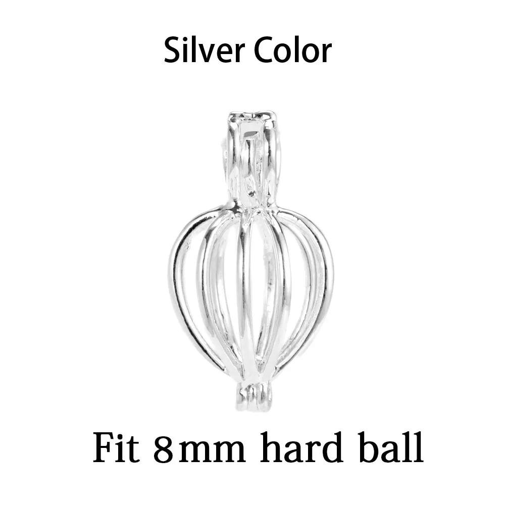 Латунная филигранная винтажная Посеребренная бронзовая полая клетка сделай сам