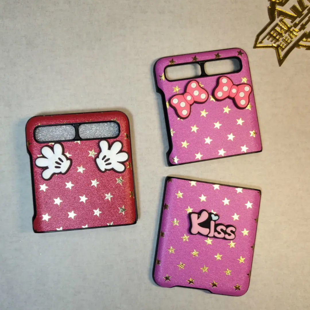 

for Samsung Galaxy Z flip mobile phone protective case f7070 f7000 folding 5g fashionable leather shell