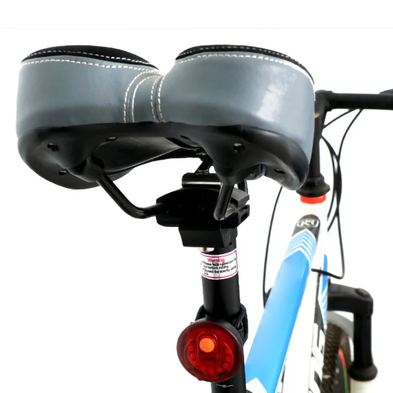 Новый водонепроницаемый светодиодный задний фонарь для велоспорта силиконовые