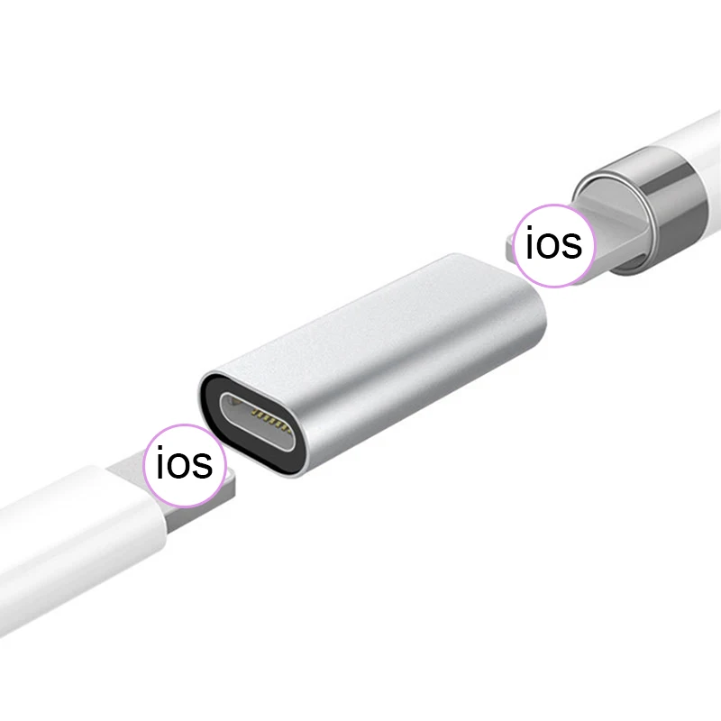 1 шт. алюминиевый сменный конвертер для iPad Pro 12 9 10 5 7 карандаш Портативный Женский 8