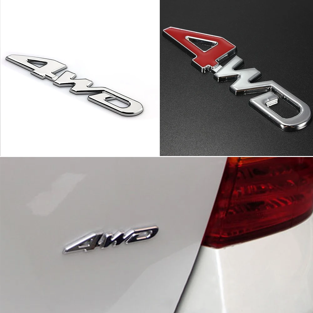 3D аксессуары для экстерьера легко установить прочный самоклеющийся корпус