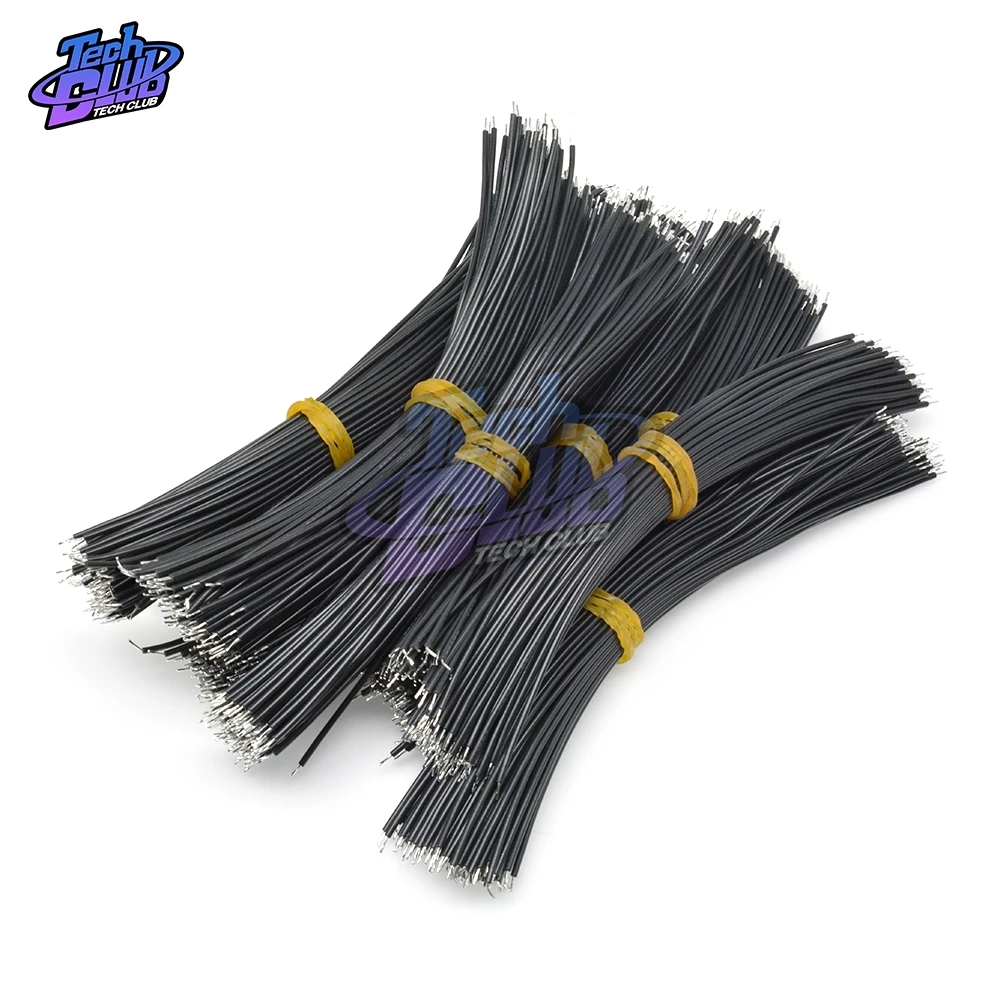 100 шт./лот Оловянная макетная плата кабель для пайки печатных плат 24AWG 8 см