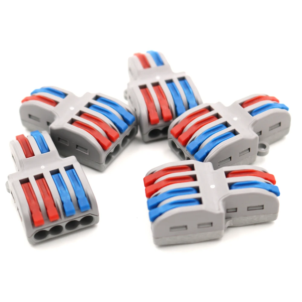 2 шт. SPL 62 или 42 32A Мини Быстрый Соединитель проводов Универсальный проводка кабеля