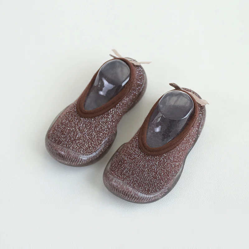 

Baby First Walker Sock Shoes Kids Home Casual Shoe Light Cotton Silicon Sock Shoe Girls Boys 0-3 Years Old