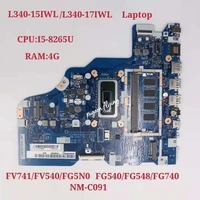 nm c091 for lenovo ideapad l340 15iwl l340 17iwl laptop motherboard uam cpui5 8265u ram4g fru5b20s41692test ok