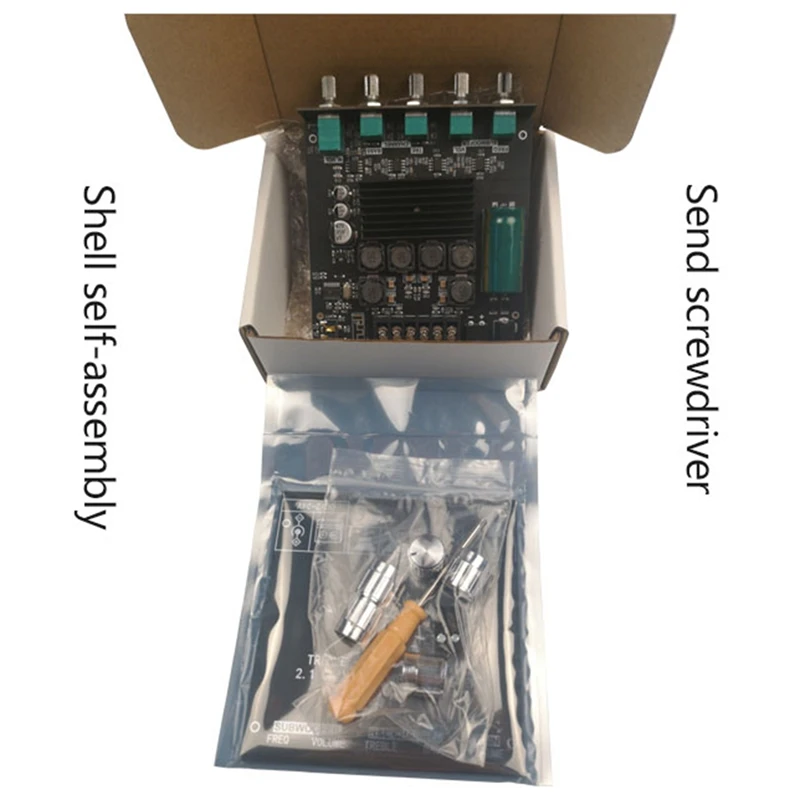 ZK-TB21 TPA3116D2 Bluetooth 5 0 сабвуфер усилитель плата 50WX2 + 100 Вт 2 1 канала мощность o стерео |