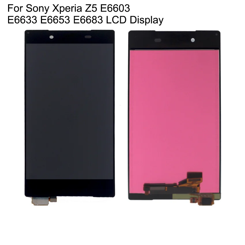 Для Sony Xperia Z5 E6603 E6633 E6653 E6683 ЖК-дисплей сенсорный экран аксессуары для телефона с