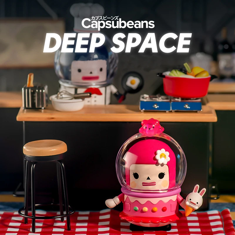 Глухая коробка Capsubeans Spaceman серия Милый Tide Play фигурка ручной работы украшение