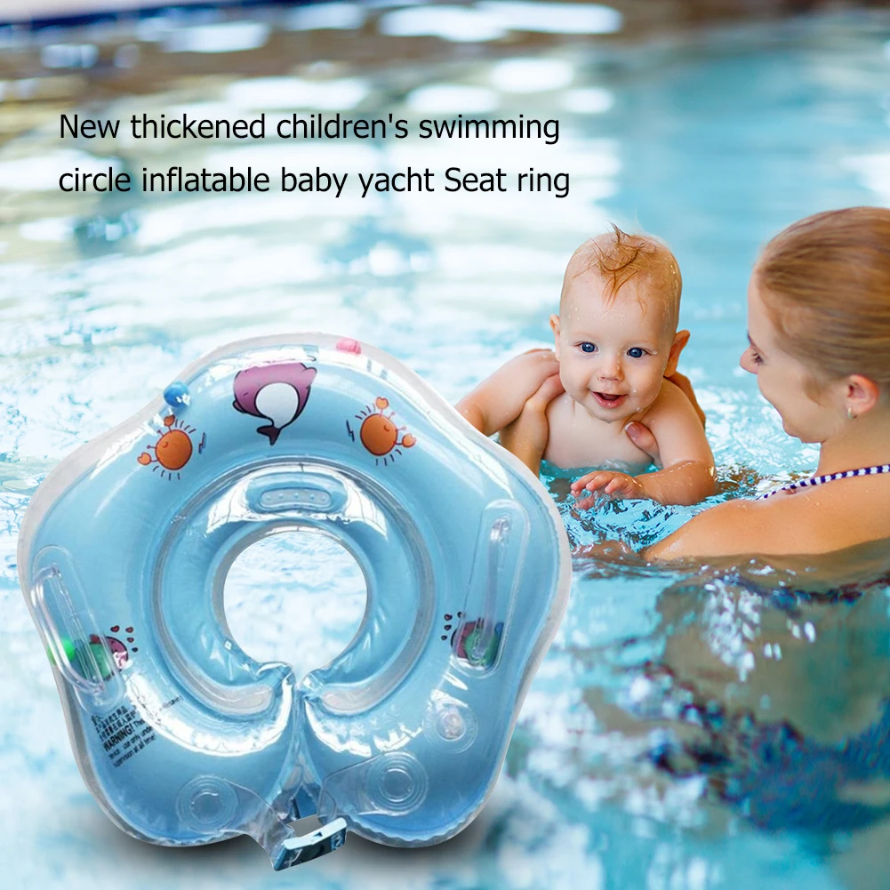 

Inflatable Baby Infant Swimming Pool Neck Ring Infant Safety Floating Circle Pump Swim Learging Safe Ring For Inflatable Baby