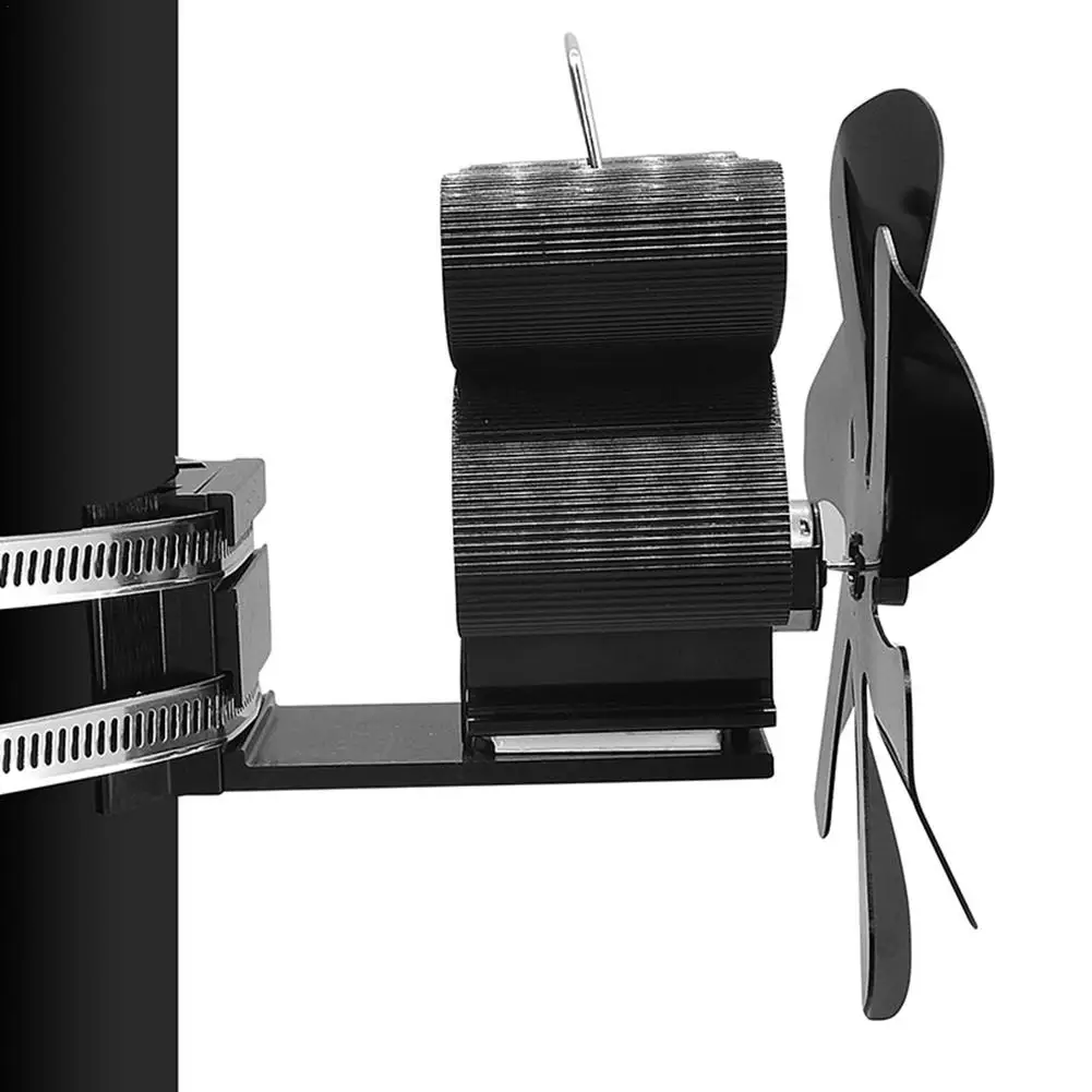 Вентилятор для камина алюминий бесшумный экологически чистый дровяной горелки