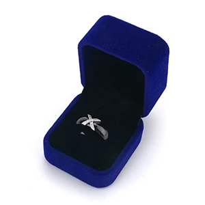 6mm Black Silver Box Hot X Крест кольца Синий Розовый керамические здоровые ювелирные изделия для женщин 6 мм Гладкие керамические кольца женский подарок Свадебные ювелирные изделия золото серебро - Цвет основного камня: 6mm Black Silver Box