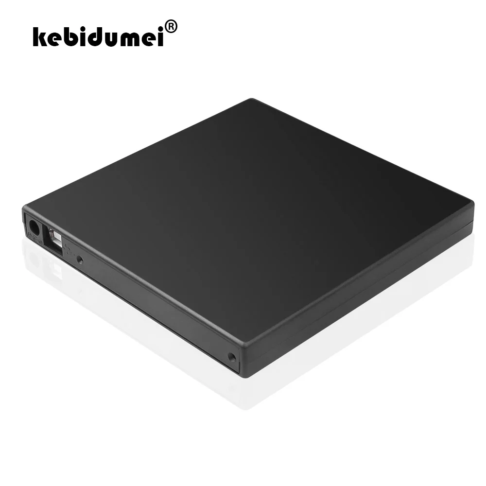 Kebidumei 12 7 мм SATA Внешний чехол USB 2 0 DVD CD DVD-Rom для ноутбука CD/DVD Оптический привод