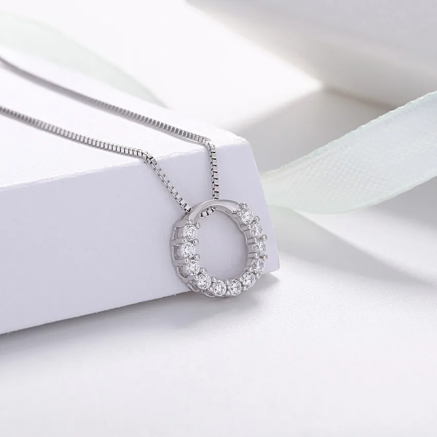 

s925 sterling silver necklace ladies necklace fashion jewelry European and American popular ladies holiday gifts
