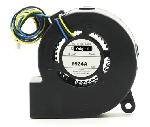 Оригинальный 100% рабочий телефон 12 В постоянного тока 70 мА 60x23 мм для проектора Вентилятор охлаждения